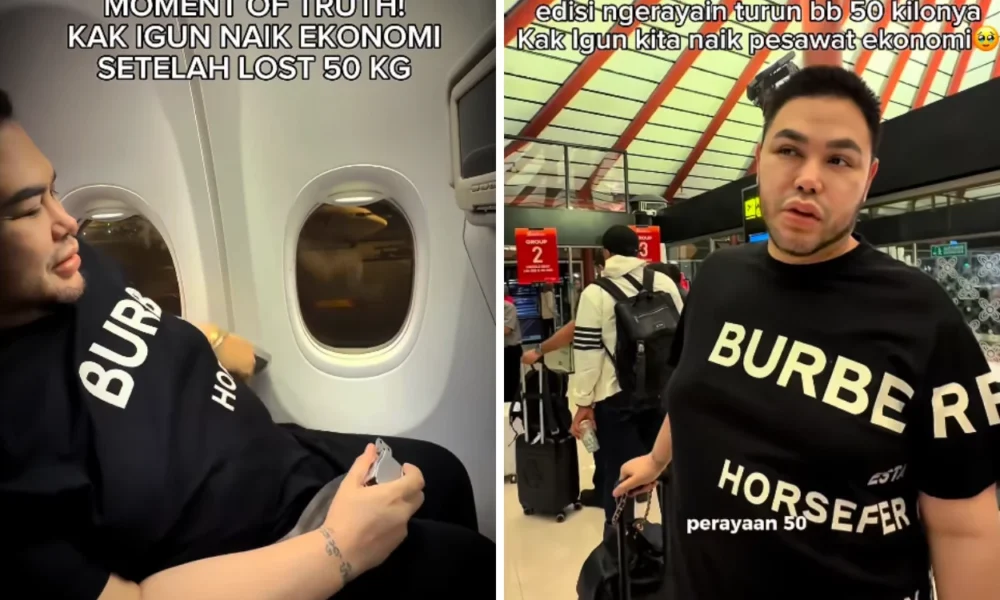 Turun 50 kg, Ivan Gunawan Bahagia Bisa Duduk di Kursi Ekonomi Pesawat