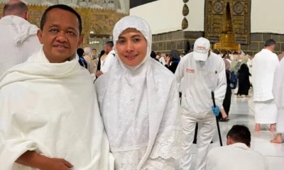 Unggah Momen Jalani Ibadah Haji bareng Istri, Bahlil Perjalanan Suci yang Penuh Haru