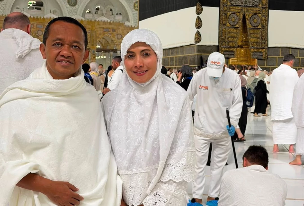 Unggah Momen Jalani Ibadah Haji bareng Istri, Bahlil Perjalanan Suci yang Penuh Haru