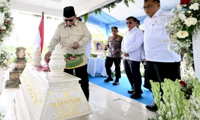 Usai Resmikan Museum, Prabowo Ziarah ke Makam Marsinah