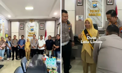 Viral! Guru SLB yang Adang Bus Terobos Lampu Merah jadi Duta Lalu Lintas Magelang