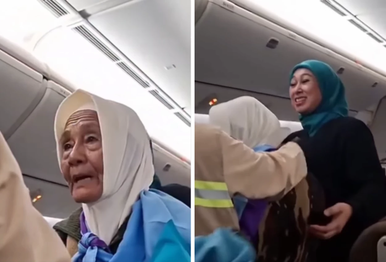 Viral Jemaah Haji Lansia Minta Turun dari Pesawat, Ini Penyebabnya