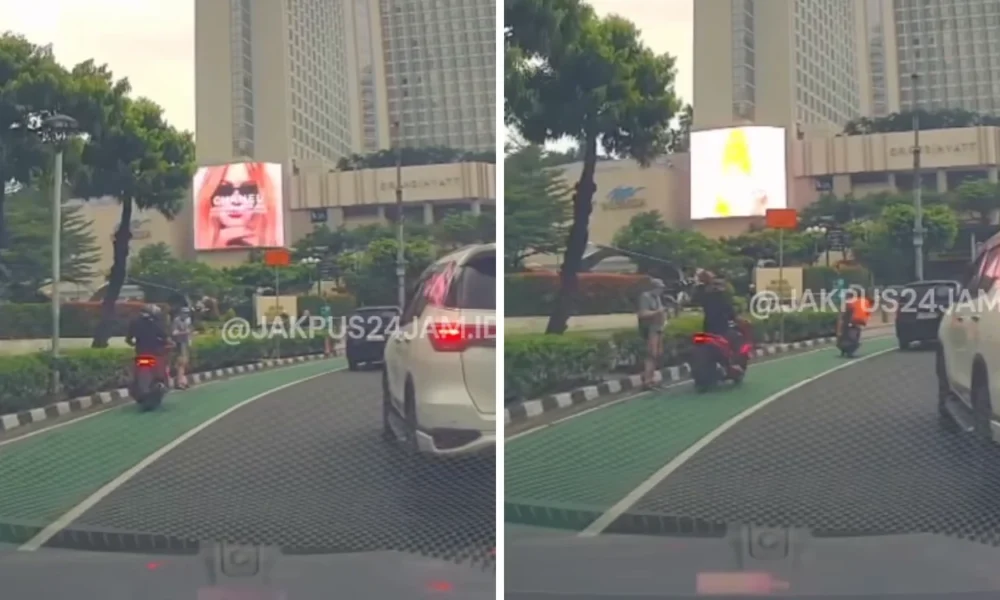 Viral! WNA Dijambret di Bundaran HI, Korban Sempat Kejar Pelaku hingga Tersungkur