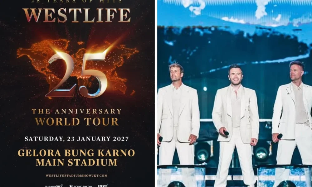 Westlife akan Konser di GBK Januari 2026, Berapa Harga Tiketnya
