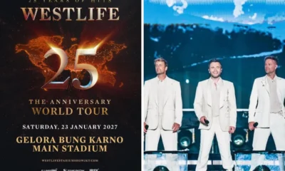 Westlife akan Konser di GBK Januari 2026, Berapa Harga Tiketnya