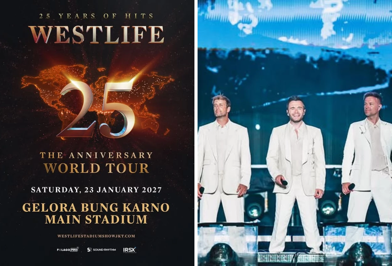 Westlife akan Konser di GBK Januari 2026, Berapa Harga Tiketnya