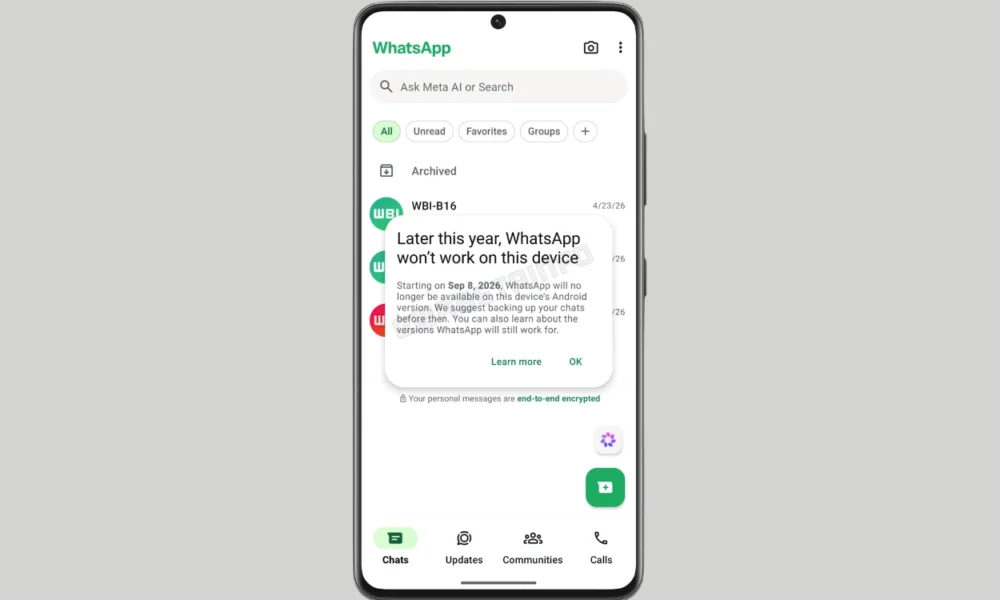 10 HP Ini Tak Lagi Bisa Pakai WhatsApp Mulai Juni 2026, Ada Punyamu
