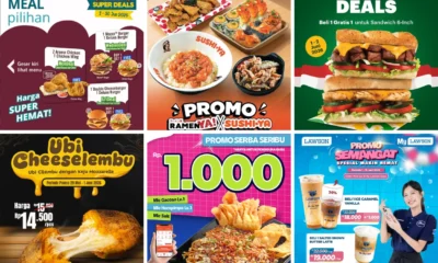 11 Promo Makanan dan Minuman di Hari Pancasila, Banyak Diskon!