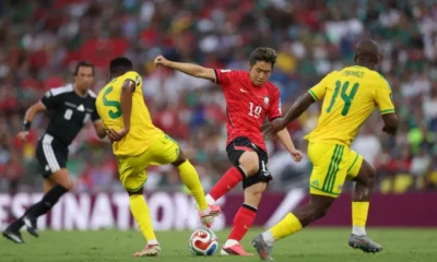 Afrika Selatan vs Korea Selatan 1 0 Gol Maseko Bawa Afrika Selatan Lolos 32 Besar