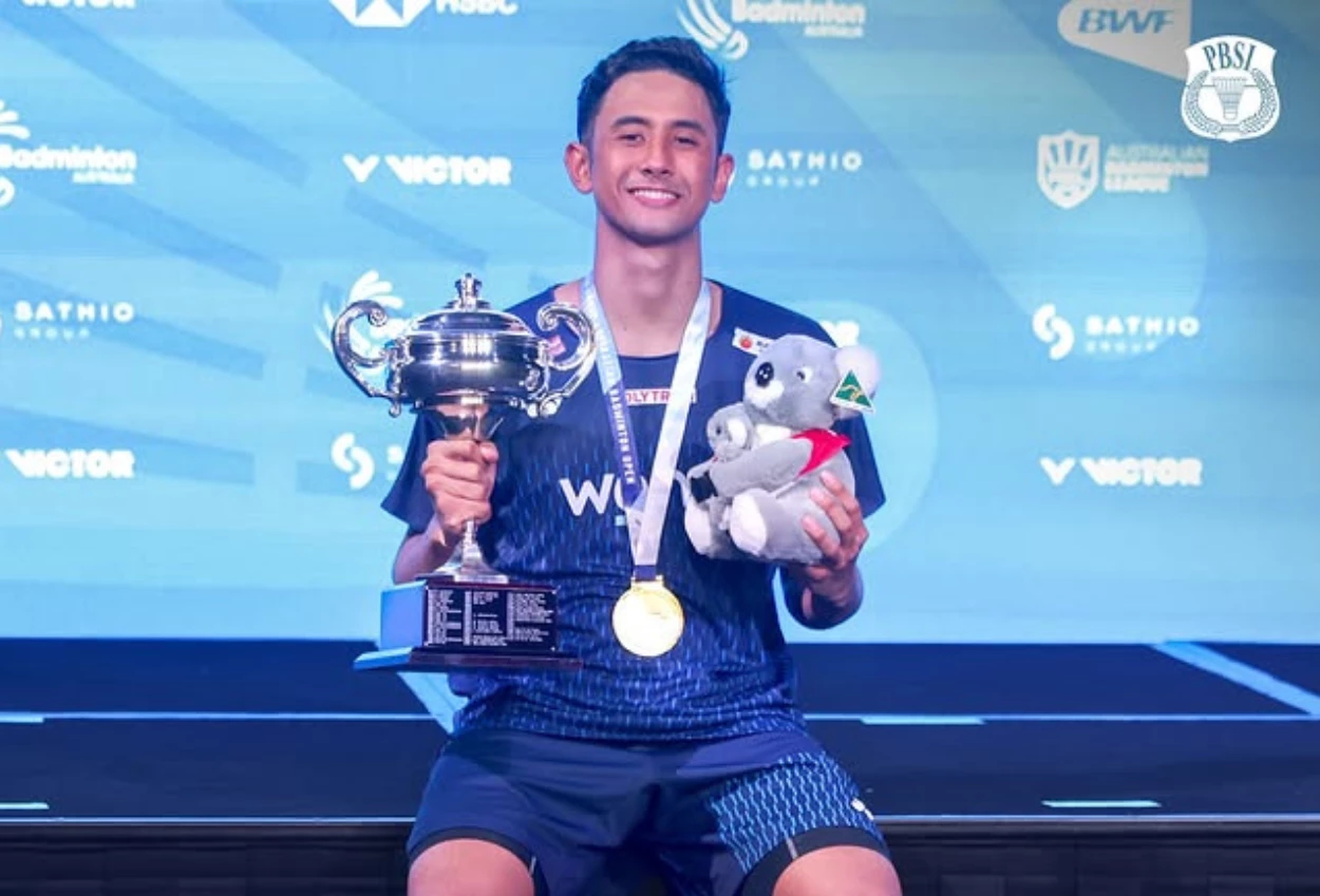 Alwi Farhan Raih Juara Australia Open 2026 usai Tumbangkan Wakil China