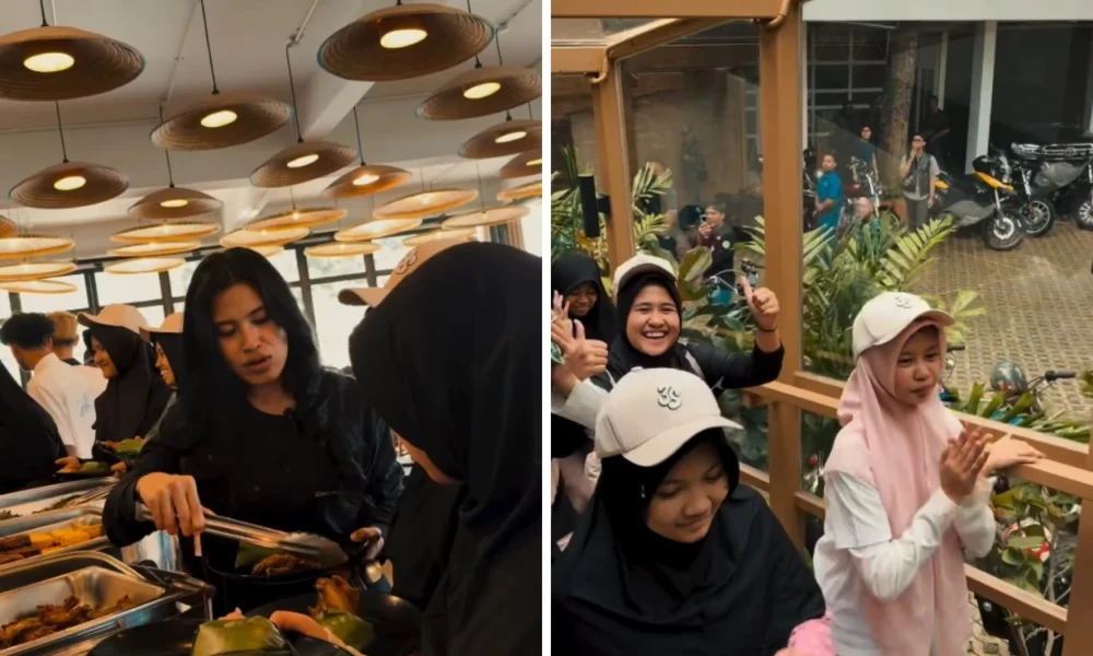 Anak Anak Rumah Yatim Tak Berhenti Tersenyum saat Makan dan Main Bersama di 1 Malam 1000 Kenangan