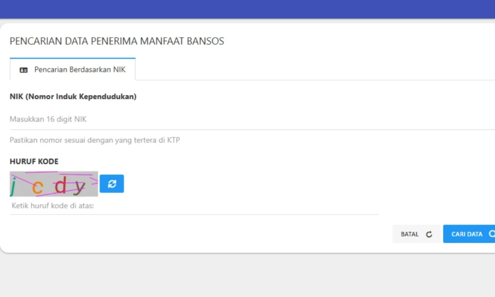 Aplikasi Cek Bansos Kemensos Cara Cek BPNT dan PKH Juni 2026 Lewat HP