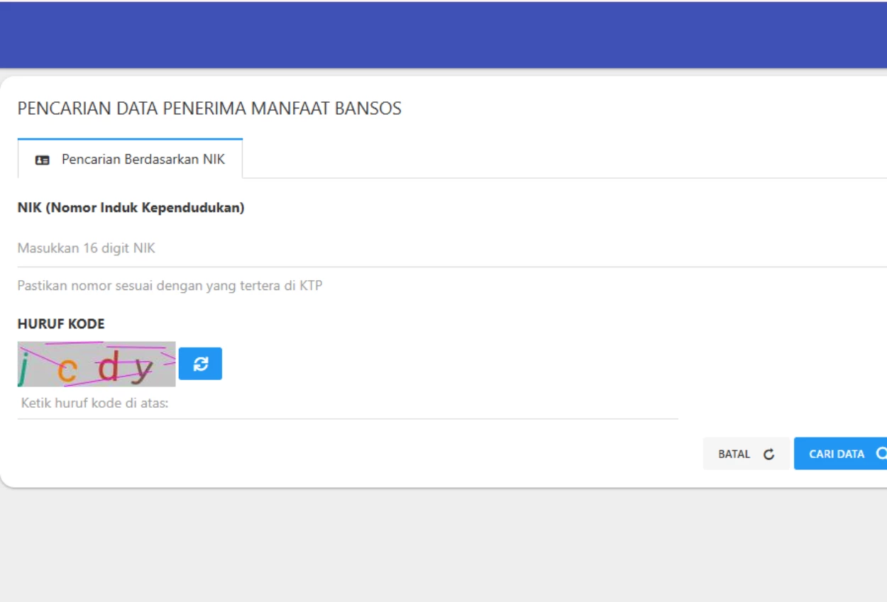 Aplikasi Cek Bansos Kemensos Cara Cek BPNT dan PKH Juni 2026 Lewat HP