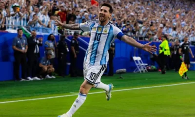 Argentina vs Aljazair 3 0 Hattrick Messi Samai Rekor Gol Terbanyak Piala Dunia