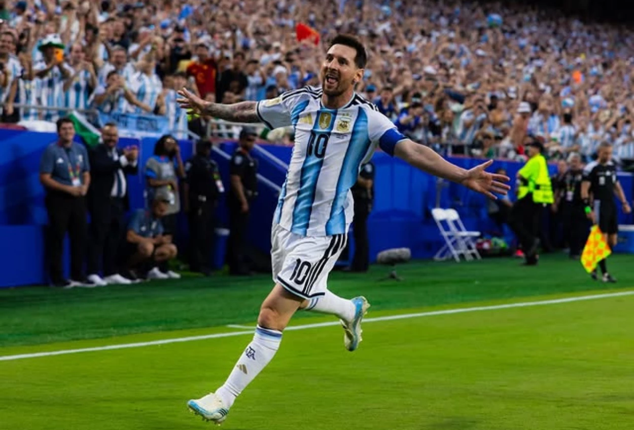 Argentina vs Aljazair 3 0 Hattrick Messi Samai Rekor Gol Terbanyak Piala Dunia