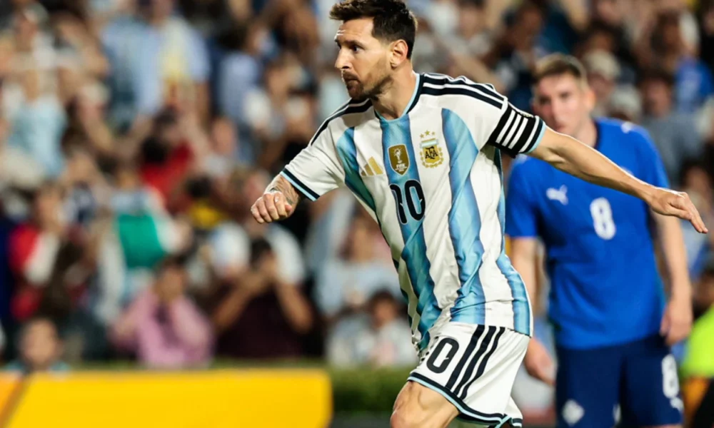 Argentina vs Islandia 3 0 Baru Tampil 2 Menit, Lionel Messi Langsung Cetak Gol