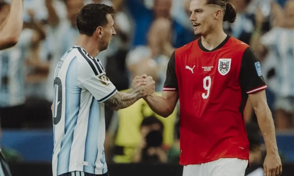 Austria vs Argentina 2 0 Messi Pecahkan Rekor Gol di Piala Dunia usai Cetak Brace