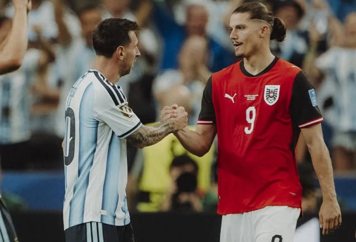 Austria vs Argentina 2 0 Messi Pecahkan Rekor Gol di Piala Dunia usai Cetak Brace