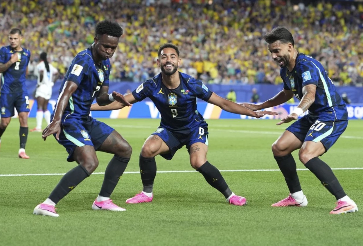 Brasil vs Haiti 3 0 Cunha Cetak Brace, Selecao Kunci Tiket 32 Besar