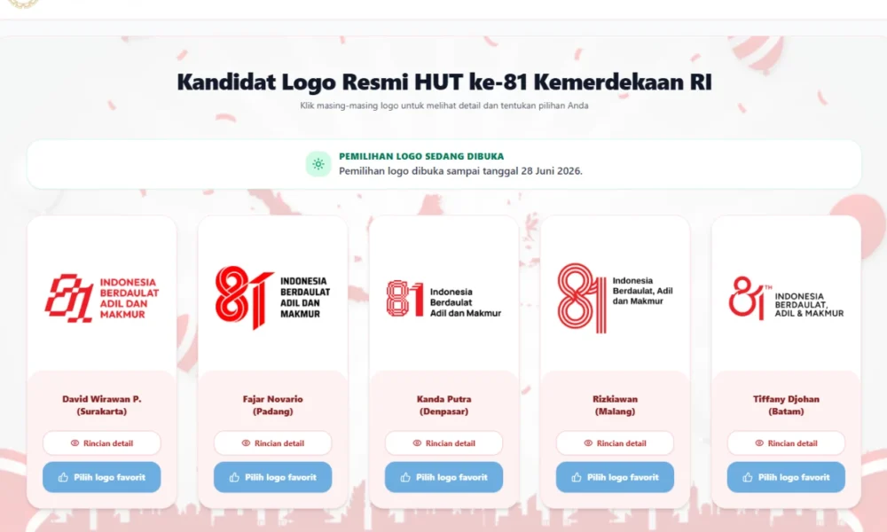 Cara Polling Logo HUT RI, Ini Link Resminya!