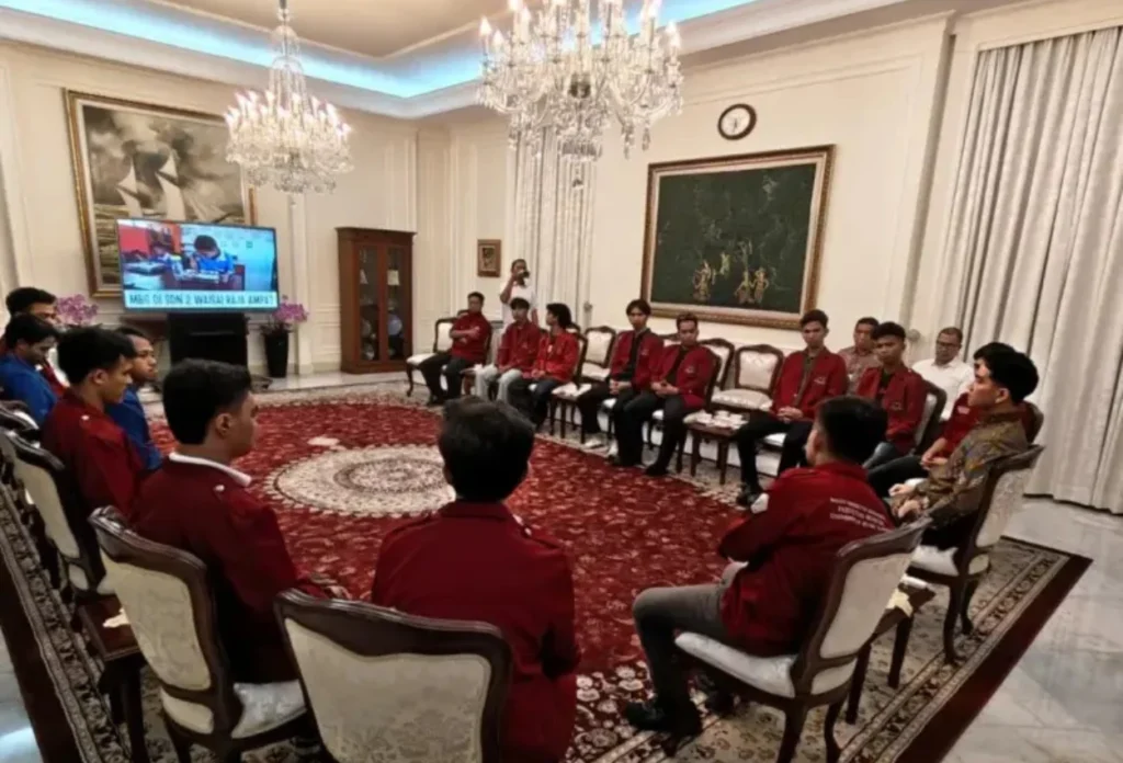 Dialog Wakil Presiden Gibran dengan 15 Mahasiswa