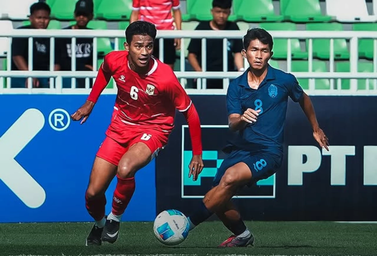 Indonesia vs Kamboja 1 0 Garuda Muda Raih Peringkat Tiga Piala AFF U