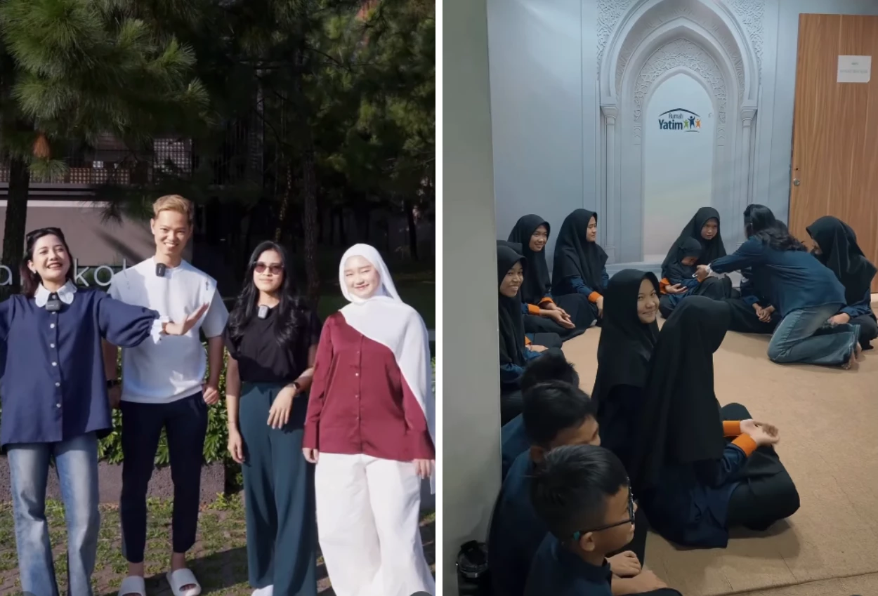 Influencer 1 Malam 1000 Kenangan Ajak Anak Rumah Yatim Liburan kayak Sultan