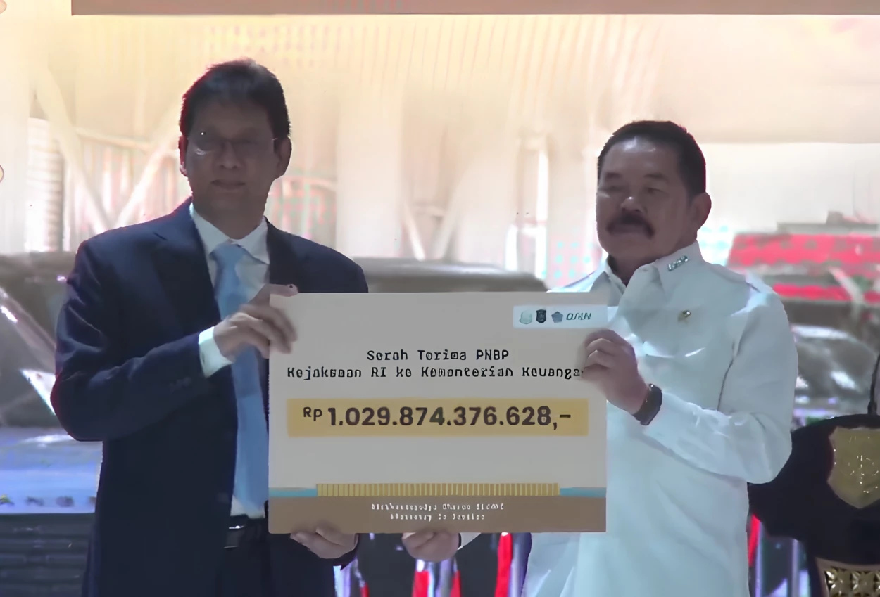 Jaksa Agung Serahkan Hasil Pemulihan Aset Rp1,02 Triliun ke Negara, Ada Aset Eddy Tansil