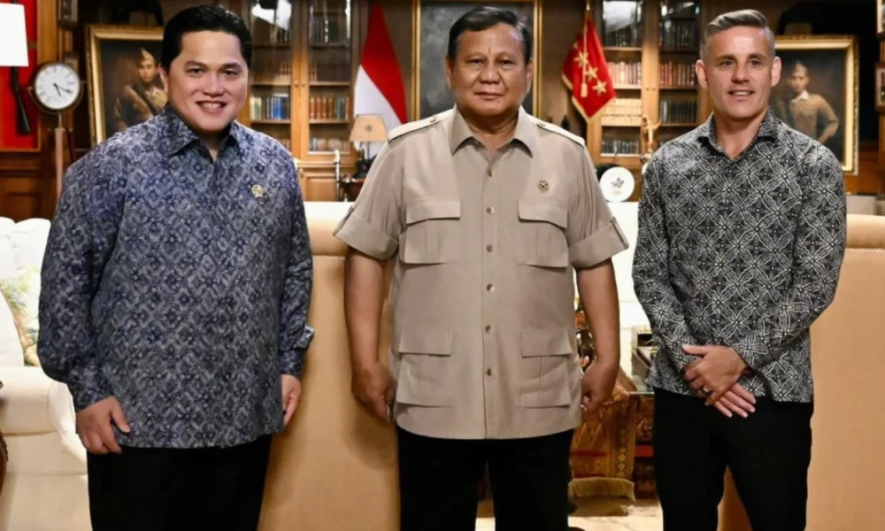 John Herdman Janji ke Prabowo Bawa Timnas Indonesia Melaju ke Piala Dunia