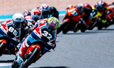 Kiandra Ramadhipa Raih Podium Pertama di Ajang Moto3 Junior World Championship