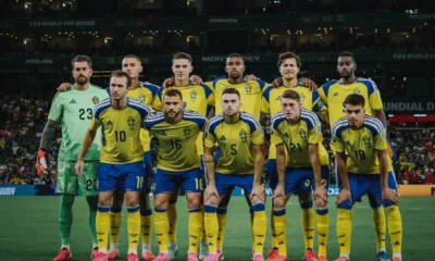 Klasemen Sementara Piala Dunia 2026 Swedia Puncaki Grup F usai Hajar Tunisia 5