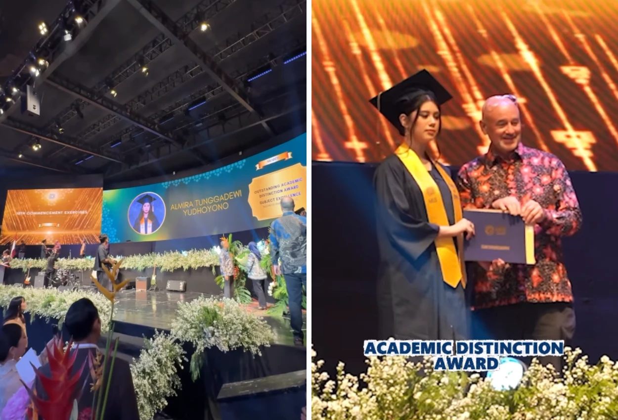 Lulus SMA, Almira Yudhoyono Anak AHY Dapat Penghargaan Academic Distinction Award