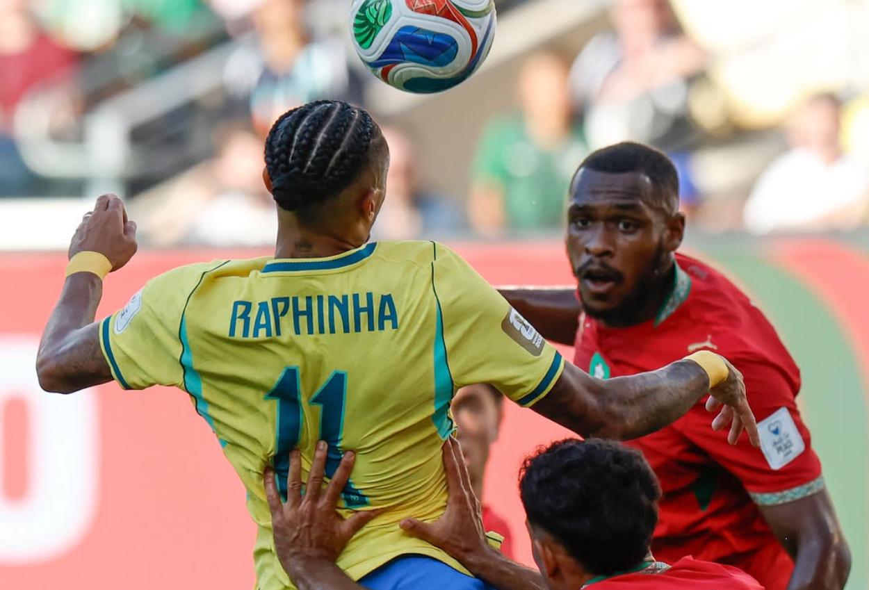 Maroko vs Brazil 1 1 Laga Berakhir Imbang, Vinicius Balas Gol Saibari