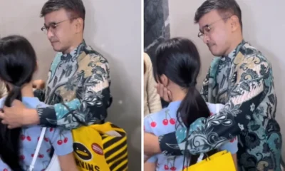 Momen Haru Ruben Onsu Bertemu Thalia dan Thania jelang Umrah, Sarwendah Ikut Antarkan