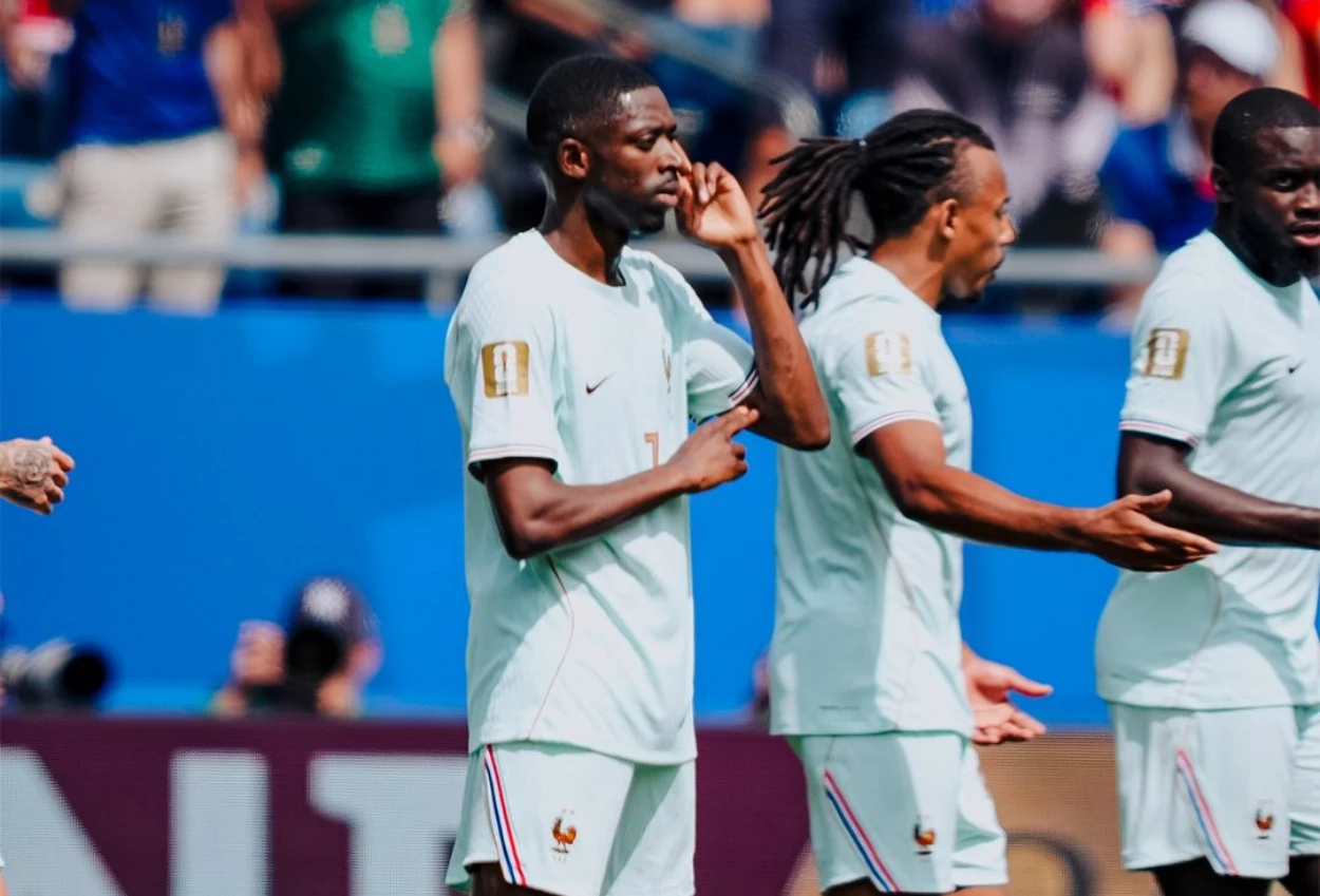 Norwegia vs Prancis 1 4 Dembele Cetak Hattrick, Prancis Juarai Klasemen Grup I