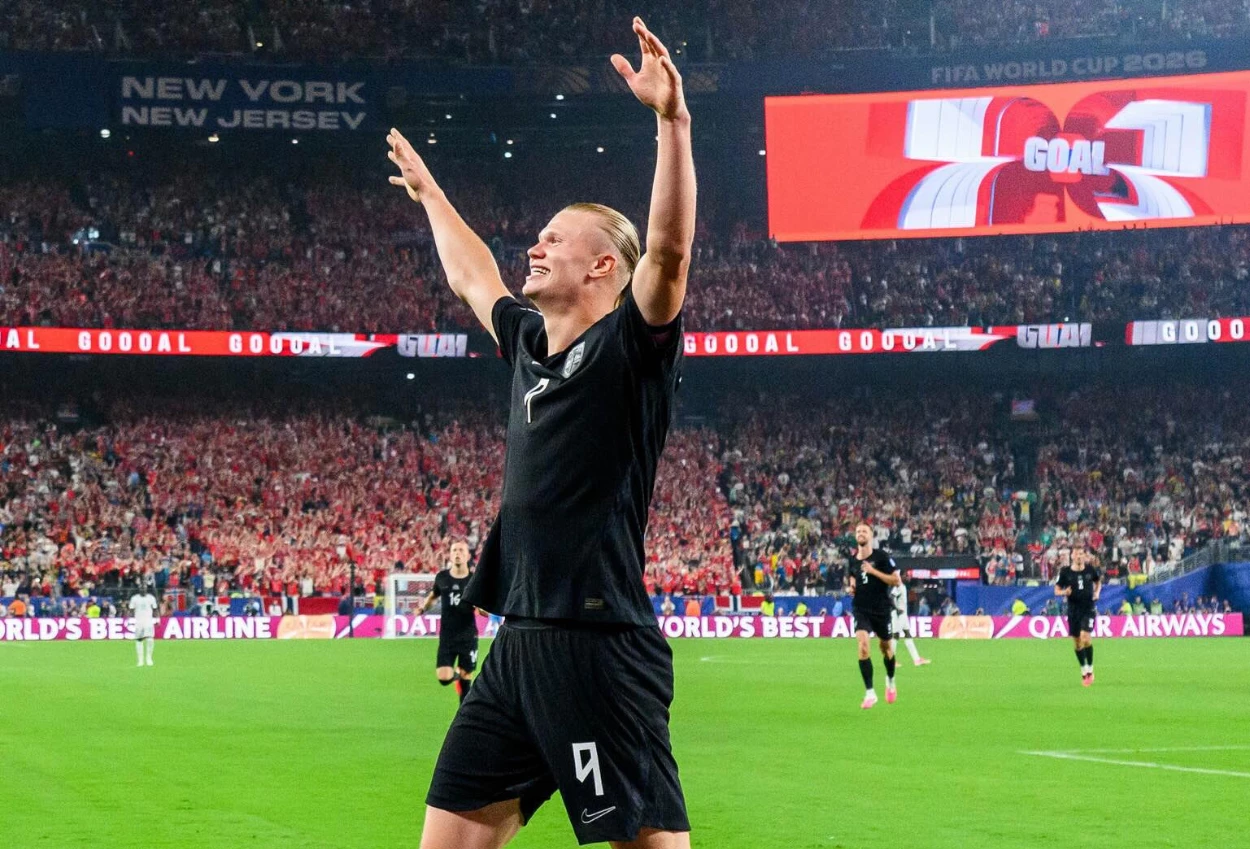 Norwegia vs Senegal 3 2 Brace Haaland Antarkan Norwegia Amankan Tiket 32 Besar