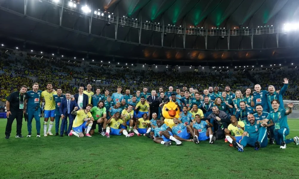 Peringkat FIFA Brazil usai Pesta Gol di Marcana dalam Laga Uji Coba Piala Dunia