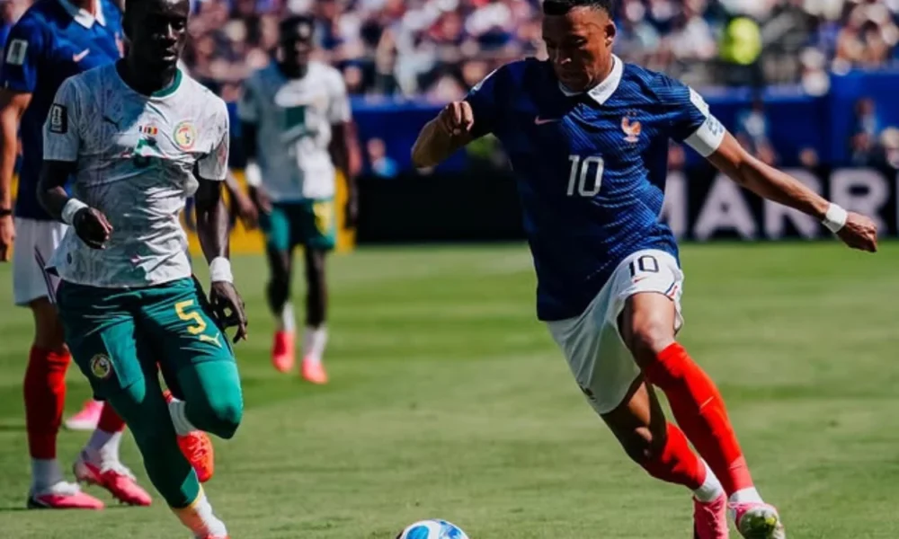 Prancis vs Senegal 3 1 Mbappe Cetak Brace, Prancis Kantongi Tiga Poin