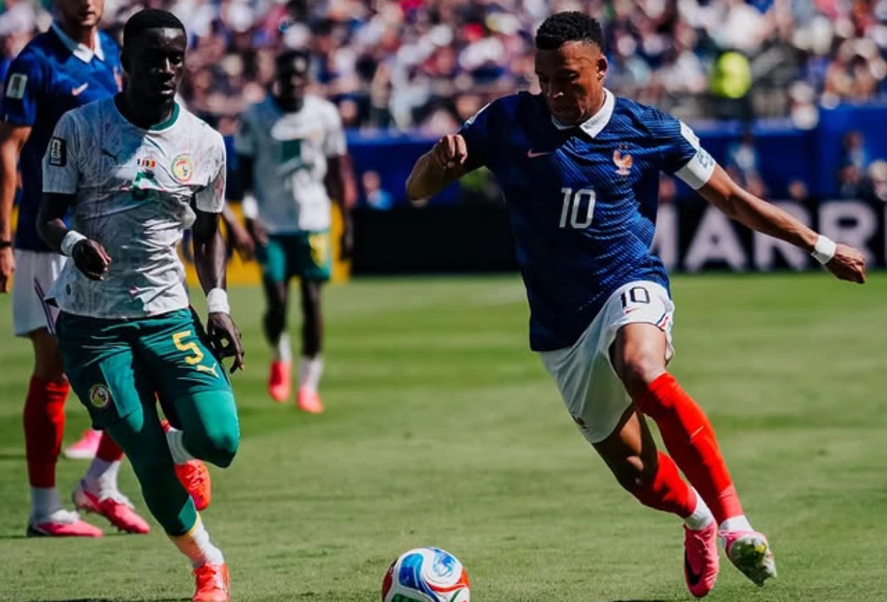 Prancis vs Senegal 3 1 Mbappe Cetak Brace, Prancis Kantongi Tiga Poin