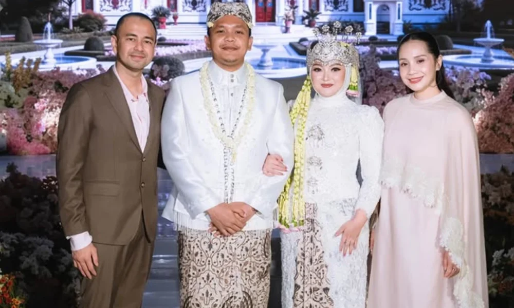 Raffi Ahmad jadi Saksi di Pernikahan Eks Sopir Mendiang Vanessa Angel dan Bibi Andriansyah