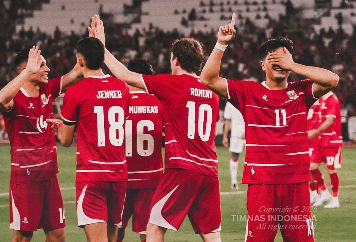 Ranking Indonesia di FIFA Naik 4 Tingkat usai Bungkam Oman Tanpa Balas