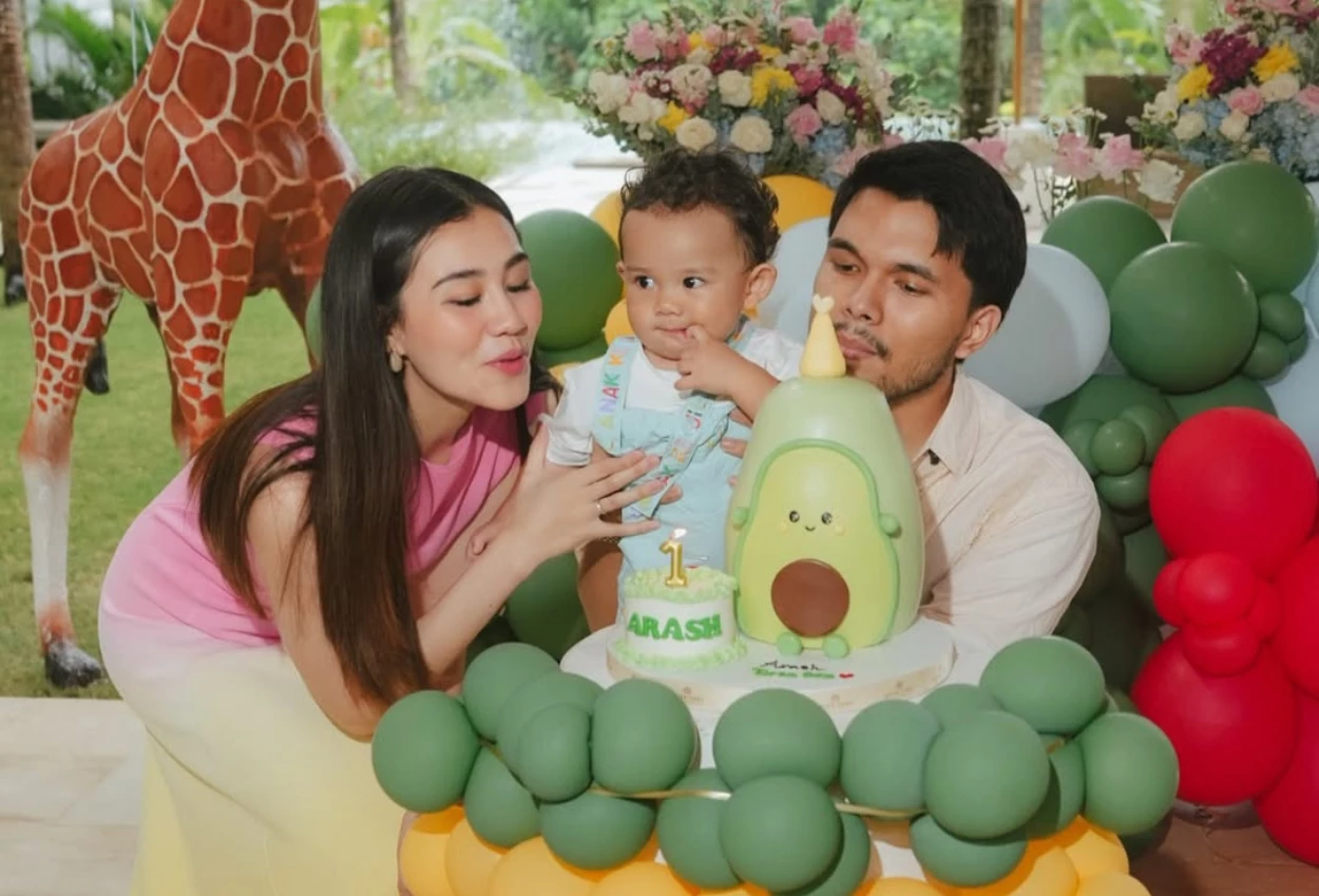 Rayakan Ulang Tahun Arash, Ini Pesan Manis Aaliyah Massaid untuk Sang Anak