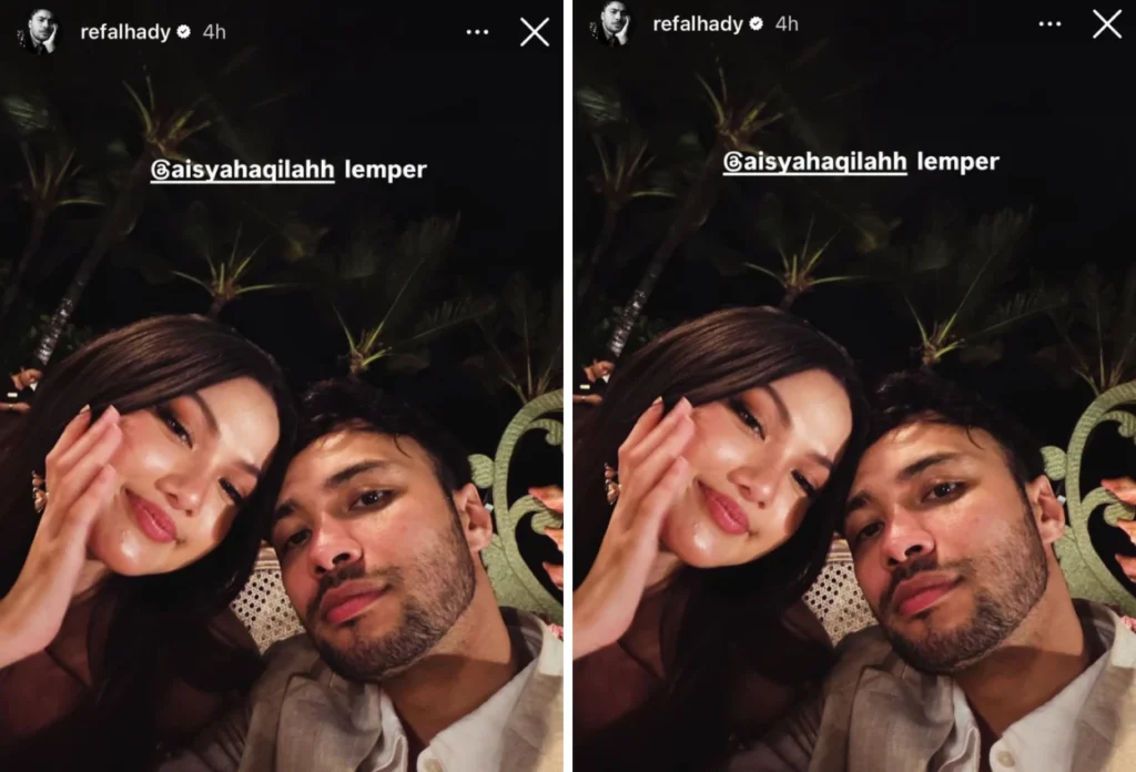 Refal Hady Pamer Kedekatan dengan Aisyah Aqilah, Go Public (2)