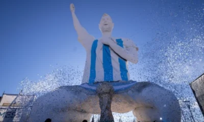 Rekor! Argentina Bangun Patung Lionel Messi, Tingginya Tembus 26 Meter