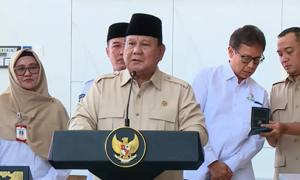 Resmikan RSUD Krui Lampung, Prabowo Rakyat Harus Merasakan Manfaat Nyata dari RSUD Ini