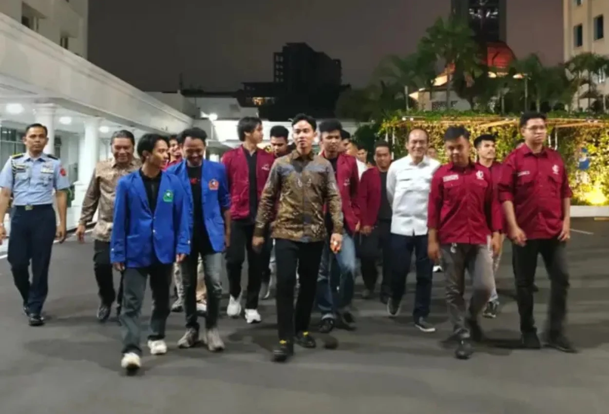 Respons Gibran usai Bertemu dengan 15 Perwakilan Demonstran Mahasiswa