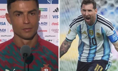 Respons Ronaldo saat Ditanya soal Messi