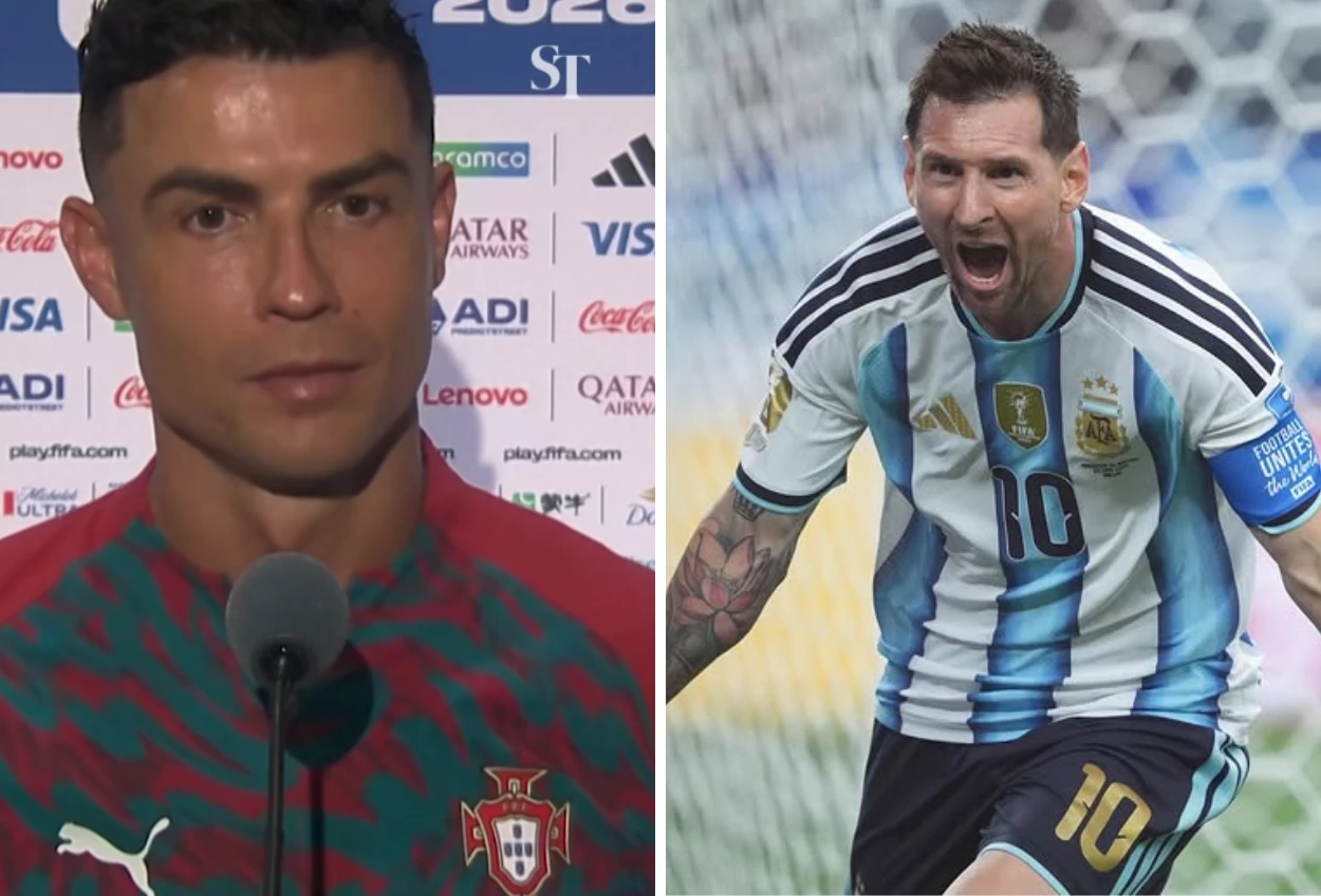 Respons Ronaldo saat Ditanya soal Messi
