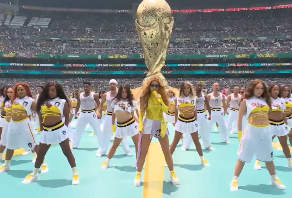 Shakira Tampil Memukau di Opening Piala Dunia