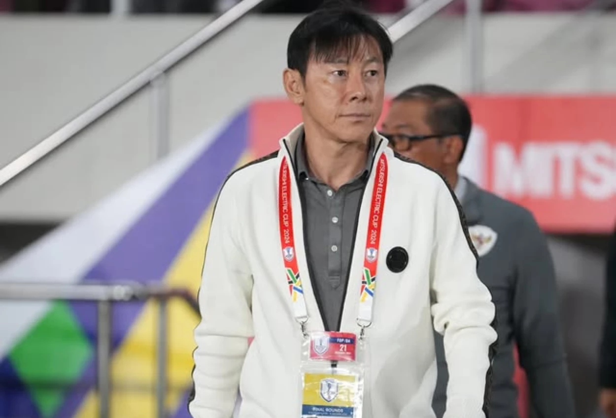Shin Tae yong Nonton Pertandingan Indonesia vs Mozambik di GBK, Girang Ole Romeny Cetak Gol